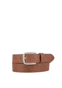 s.Oliver RED LABEL, Herren Lederg&uuml;rtel mit Struktur, Braun