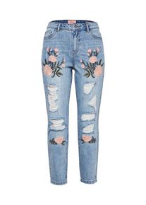 Only, Damen Loosefit Jeans 'onlTONNI', Blue Denim