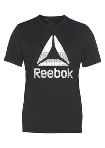Reebok, Herren Shirt, Schwarz / Weiß