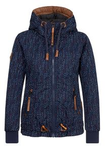 Naketano, Damen Jacket 'Gleitgelzeit', Navy / Mischfarben