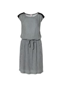 Esprit, Damen Kleid, Anthrazit / Weiß