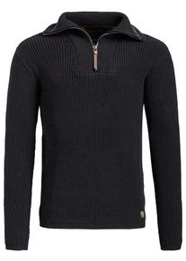 Khujo, Herren Pullover 'TOSCA', Schwarz