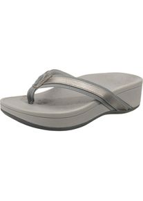 Vionic, Damen Zehentrenner '380Hightid', Grau / Silber