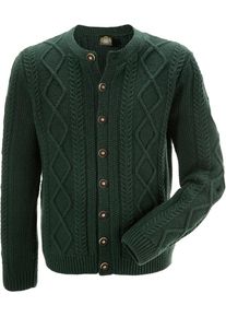 Hammerschmid, Herren Trachtenstrickjacke, Gr&uuml;n