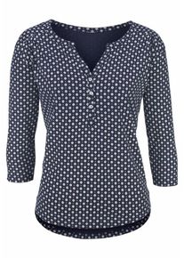 Lascana, Damen Shirt, Marine