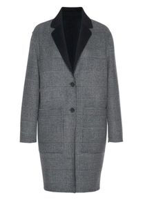 Tommy Hilfiger, Damen Mantel, Grau / Schwarz