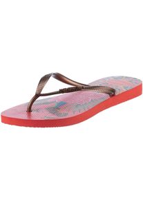 Havaianas, Damen Zehentrenner 'Tropical', Bronze / Mischfarben / Hellrot