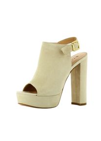 Evita, Damen Sandalette, Hellbeige