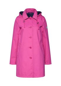 No. 1 Como, Damen Mantel 'VIOLA', Kobaltblau / Pink