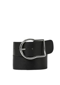 s.Oliver RED LABEL, Damen G&uuml;rtel, Schwarz / Silber
