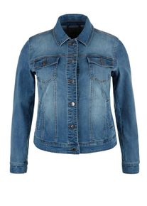 TRIANGLE, Damen Denim-Jacke mit Waschung, Blue Denim