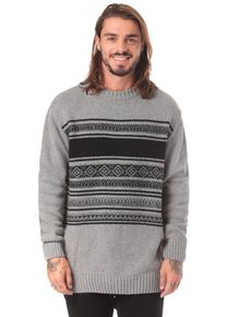Billabong, Herren Strickpullover 'Mayfield', Grau / Schwarz