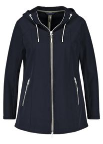 SAMOON, Damen Outdoorjacke Wind- und wasserabweisende Softshelljacke, Nachtblau