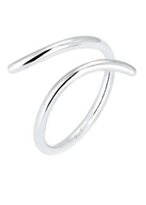 Elli, Damen Wickelring 'Geo', Silber