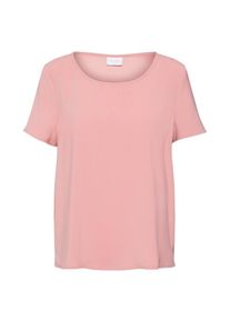 Vila, Damen Shirt 'VilaIA S/S TOP', Altrosa