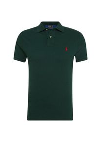 Polo Ralph Lauren, Herren Poloshirt 'SSKCSLM1-SHORT SLEEVE-KNIT', Tanne