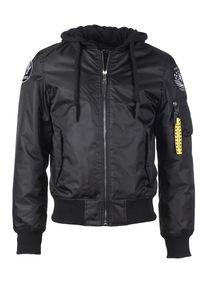 Top Gun, Herren Bomberjacke, Schwarz