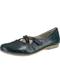 Josef Seibel, Damen Ballerinas 'Fiona 39', Camel / Violettblau