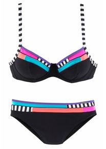 Sunflair, Damen Bügel-Bikini, Mischfarben / Schwarz