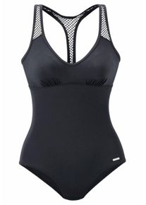 Sunseeker, Damen Badeanzug, Schwarz
