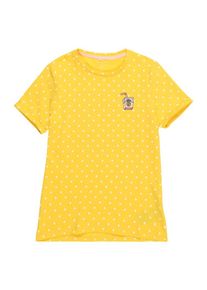 name it, M&auml;dchen T-Shirt 'NKFDAFNA SS TOP BOX', Gelb
