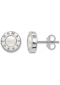 Thomas Sabo, Damen Paar Ohrstecker 'H1859-029-14', Silber / Perlweiß