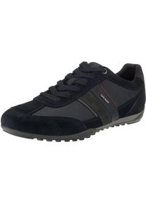 Geox, Herren Sneakers 'U WELLS C', Nachtblau / Schwarz