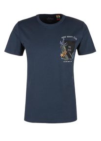 s.Oliver RED LABEL, Herren Shirt, Nachtblau