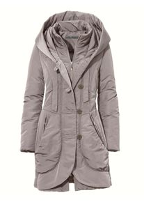 Heine, Damen Parka, Greige