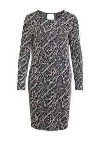 Object, Damen Kurzkleid, Schwarz / Wei&szlig;