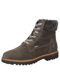 Sioux, Damen Stiefelette ' Velisca-710-TEX-LF ', Cognac / Grau