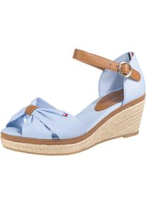 Tommy Hilfiger, Damen Keilsandale 'Elba', Hellblau