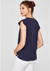 s.Oliver RED LABEL, Damen Blusentop, Indigo