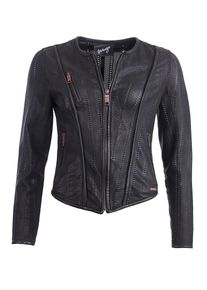 Maze, Damen Lederjacke 'Rubi', Schwarz