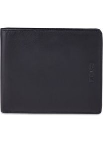 Picard, Herren Brooklyn Geldbörse Leder 12 cm, Schwarz