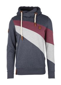 Naketano, Herren Sweatshirt 'Happiness is my Enemy', Dunkelblau