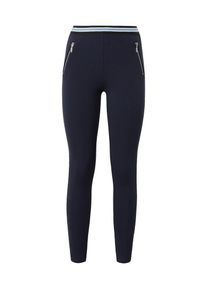 Tom Tailor, Damen Hosen, Nachtblau / Hellblau / Weiß