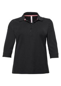 sheego Basic, Damen T-Shirt, Schwarz