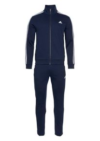 adidas Performance, Herren Trainingsanzug 'Cotton Relax', Marine / Wei&szlig;