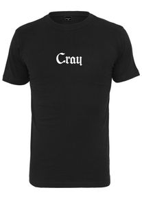 Mister Tee, Herren T-Shirt 'Cray', Schwarz / Weiß