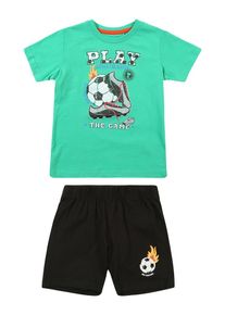 Blue Seven, Set 'kl Kn Set: T-Shirt + Shorts', Gr&uuml;n / Mischfarben