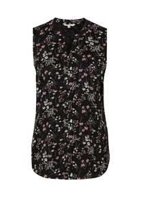 Tom Tailor Denim, Damen Bluse, Altrosa / Schwarz / Wei&szlig;
