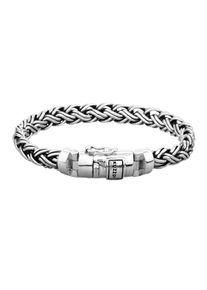 Kuzzoi, Herren Armband 'Twisted', Silber