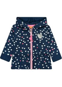 STACCATO, M&auml;dchen Sweatjacke, Blau / Pink / Wei&szlig;