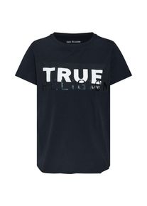 True Religion, Damen T-Shirt, Schwarz / Wei&szlig;