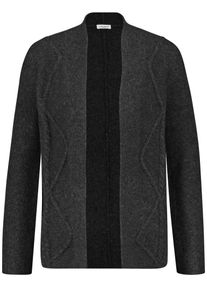 Gerry Weber, Damen Strickjacke, Dunkelgrau