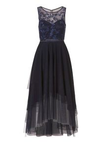 Vera Mont, Damen Abendkleid, Nachtblau / Dunkelblau