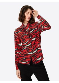 Eksept, Damen Bluse, Mischfarben / Rot