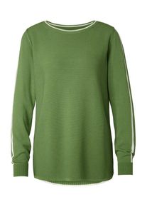 Marc O'Polo Marc O'Polo, Damen Pullover, Hellgrün / Weiß
