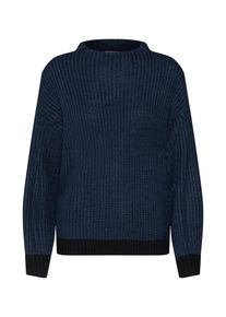 Jacqueline de Yong, Damen Pullover 'JDYMILLION L/S HIGH NECK PULLOVER KNT', Nachtblau